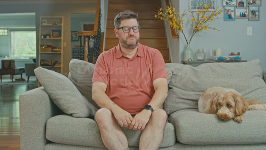 Man on Couch Surprised That He Is Being Offered the Nomination to be President of Uruguay and Then Accepting the Offer