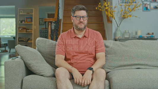 Man on Couch Yawning Too Much and Too Quickly