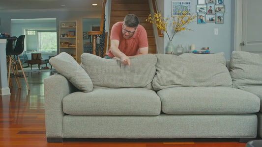 Man Yelling at Couch
