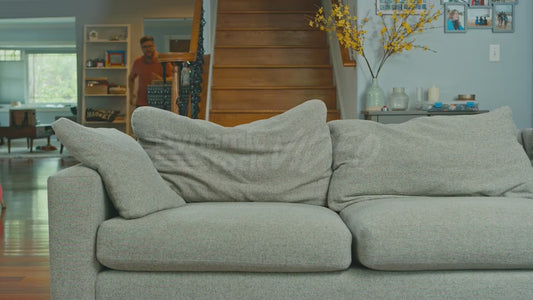Man Who Has Never Seen a Couch Before Sees a Couch for the First Time and Freaks Out